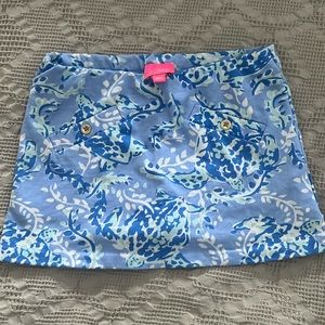 Lilly Pulitzer skirt, girls size medium (6-7)